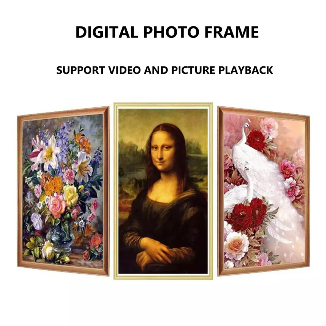 Nft Digital Frame Display Hot Sale 21 23 Inch Digital Picture Frame 32 Inch Smart Digital Photo Frame