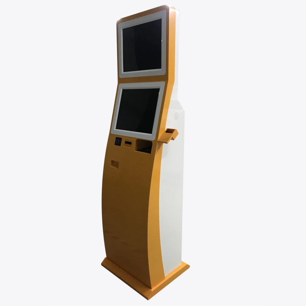 Airport Card Issuing Kiosk with Passport Reader Registration Kiosk, Hotel Self Check in Kiosk