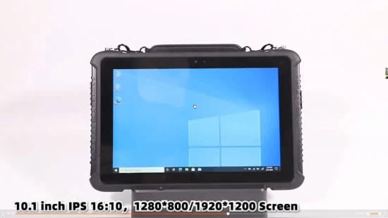 산업용 차량 애플리케이션을 위한 Win 10 PRO 운영 체제를 갖춘 견고한 10.1인치 태블릿 컴퓨터